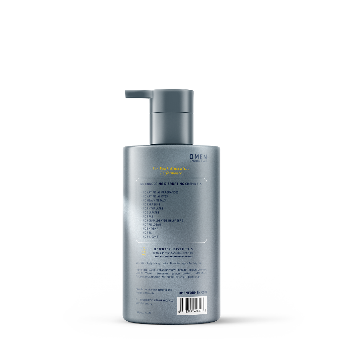 OMEN Optimized Men Body Wash 14 fl oz